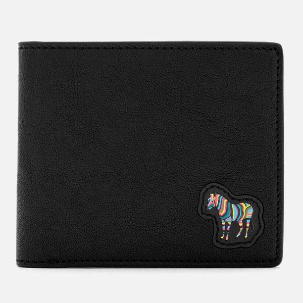 Paul Smith Men's Zebra Billfold Wallet - Black