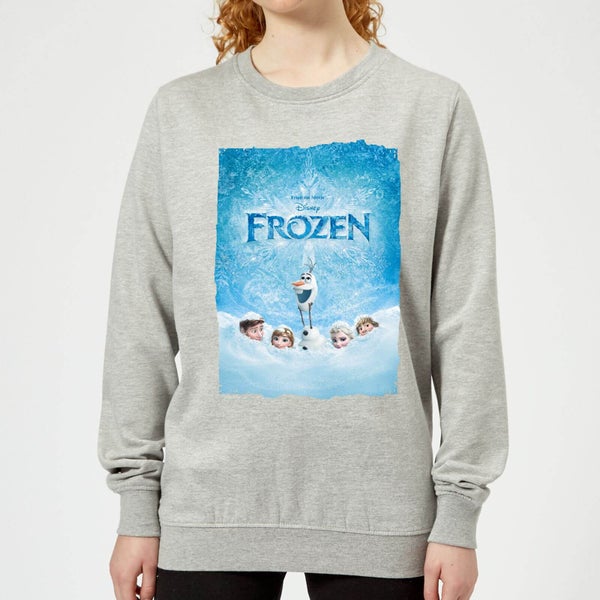 Disney Frozen Snow Poster Women's Sweatshirt - Grey
