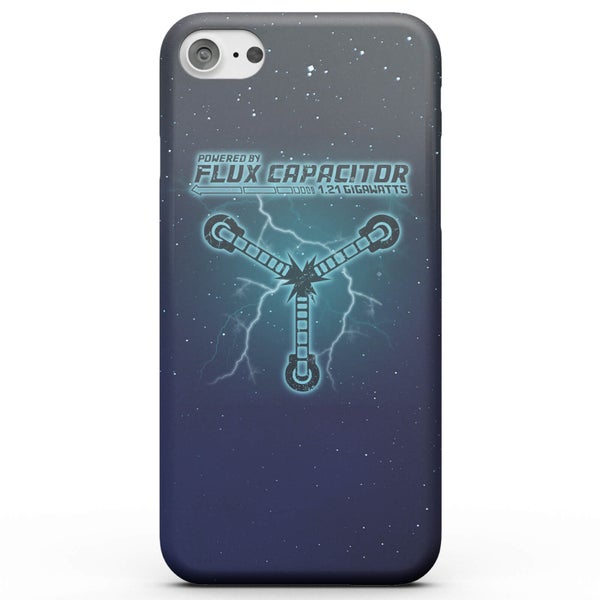 Back To The Future Powered By Flux Capacitor Phone Case