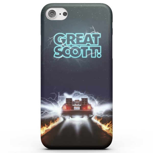 Back To The Future Great Scott Smartphone Hülle - iPhone 7 Plus - Tough Hülle Glänzend