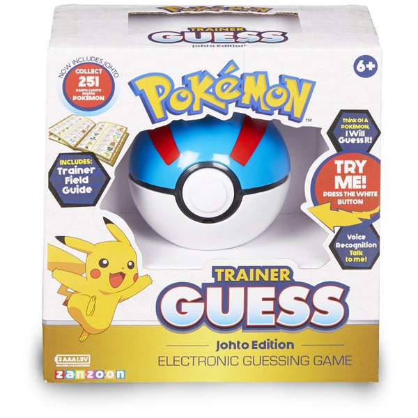 Pokémon Trainer Guess Game - Johto Edition