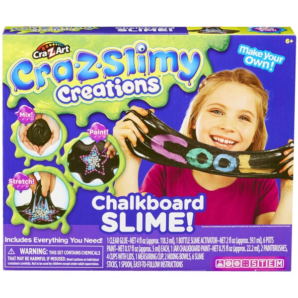 Cra-Z - Slimy Creations Chalkboard Slime