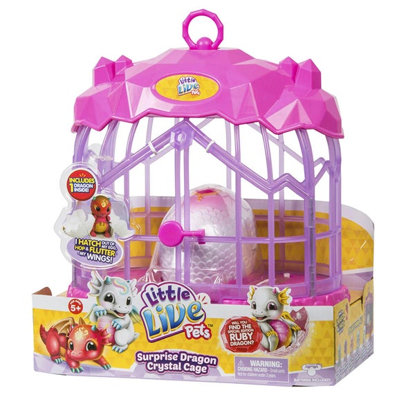 Little Live Pets Dragon Crystal Cage - Series 1