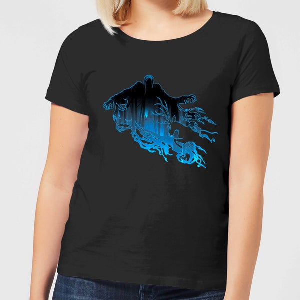 Harry Potter Dementor Silhouette Dames T-shirt - Zwart