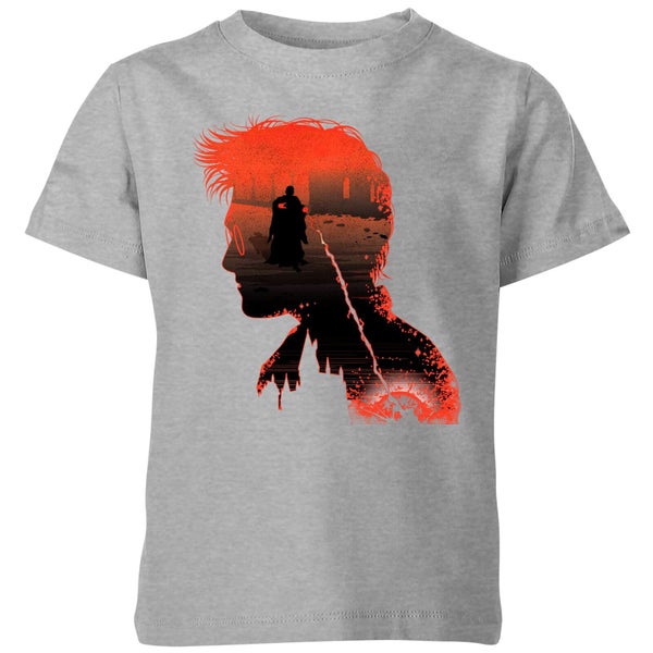 T-Shirt Enfant Silhouette de Harry - Harry Potter - Gris
