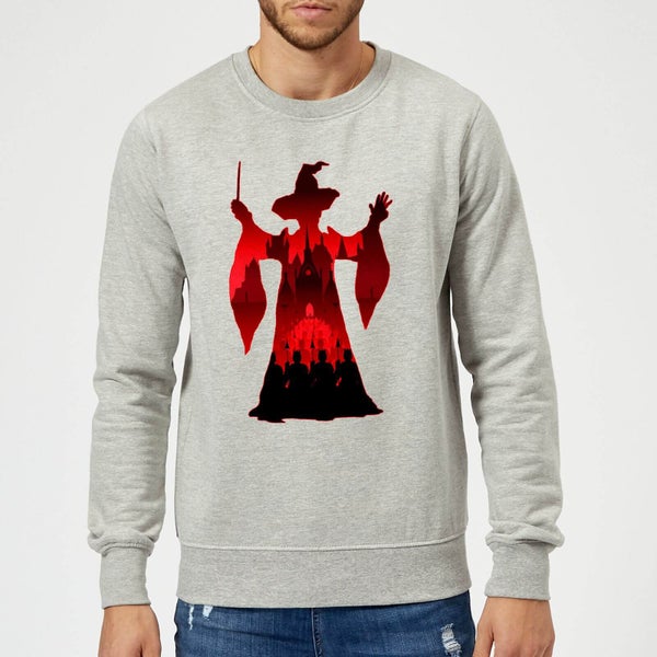 Harry Potter Minerva McGonagall Silhouette Sweatshirt - Grey