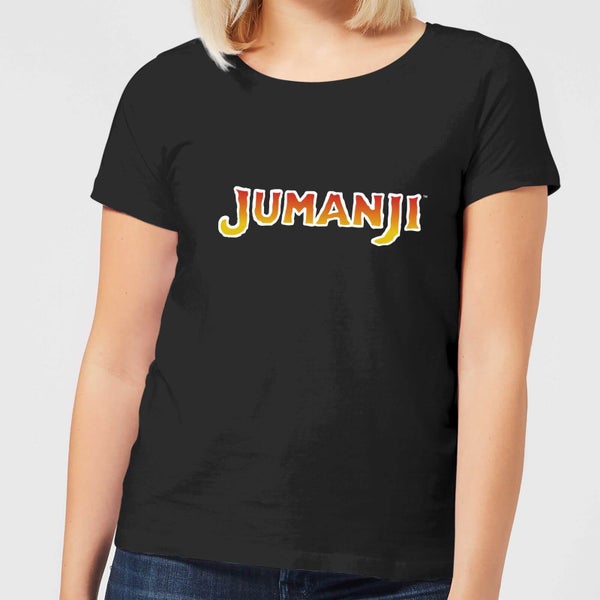 T-Shirt Femme Logo Jumanji - Noir