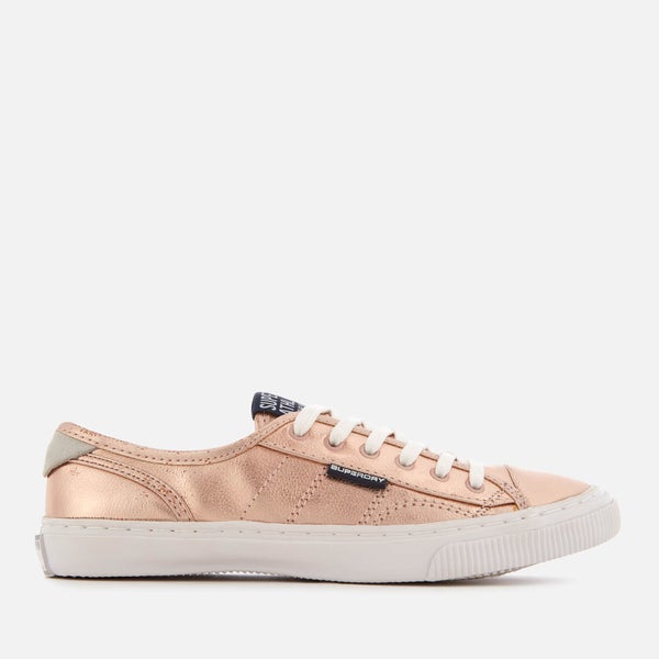 Superdry Women's Low Pro Luxe Trainers - Rose Gold