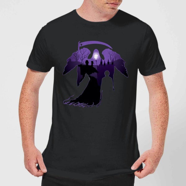 Harry Potter Graveyard Silhouet t-shirt - Zwart