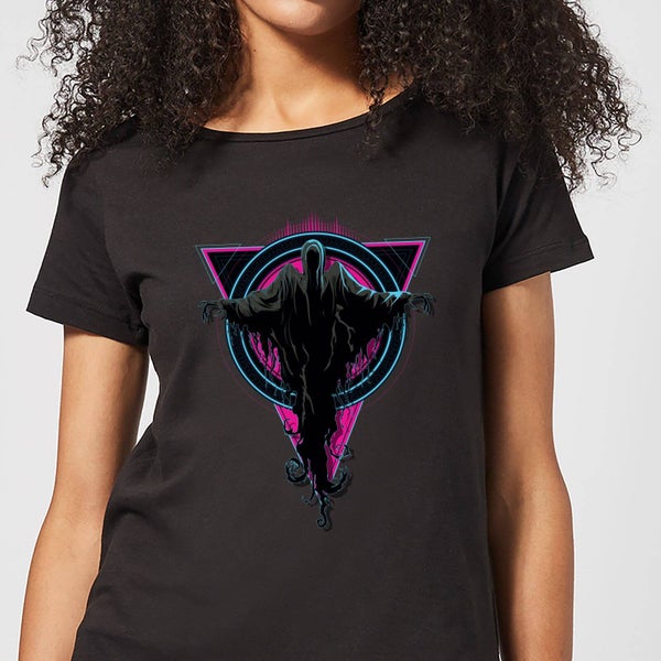Harry Potter Neon Dementors dames t-shirt - Zwart