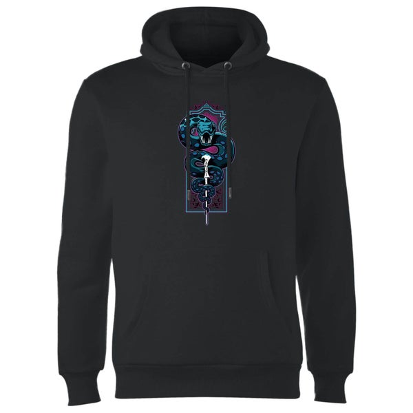 Harry Potter Neon Basilisk hoodie - Zwart