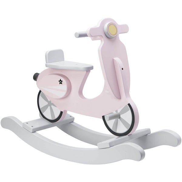 Kids Concept Rocking Scooter - Pink/White