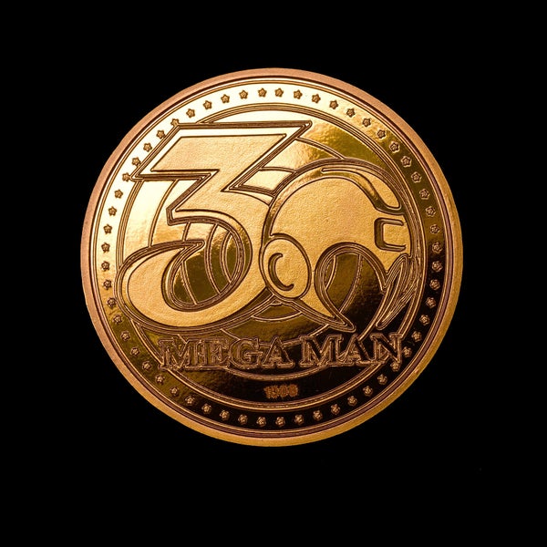 Mega Man Collectors Coin: Gold Variant - Zavvi Exclusive (Limited to 1000)