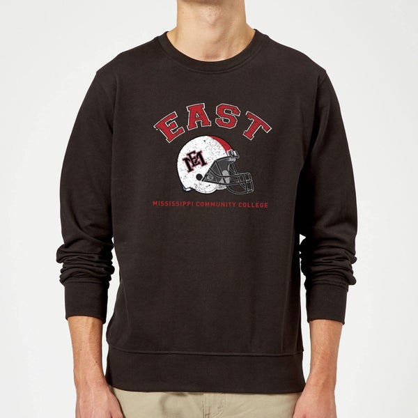 Sweat Homme Casque - East Mississippi Community College - Noir