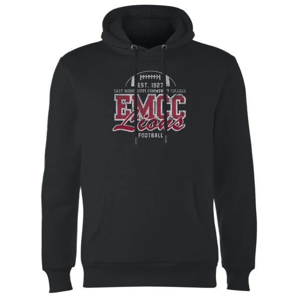 Sudadera East Mississippi Community College Lions Distressed - Negro