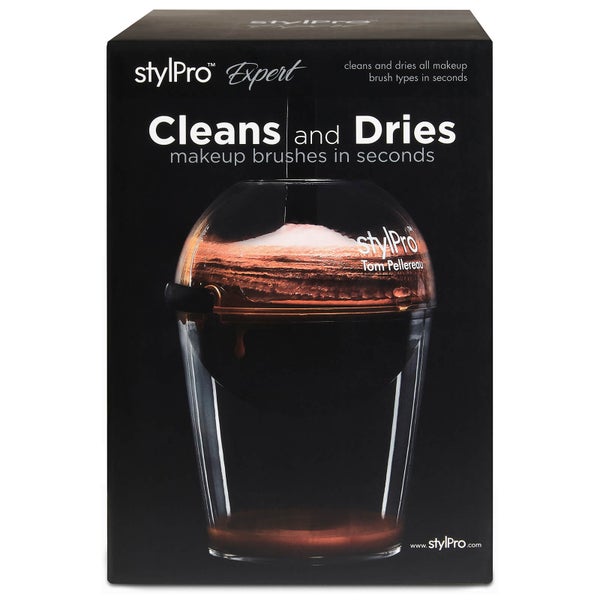 StylPro Expert Make Up Brush Cleaner and Dryer -puhdistin ja kuivuri meikkisiveltimille