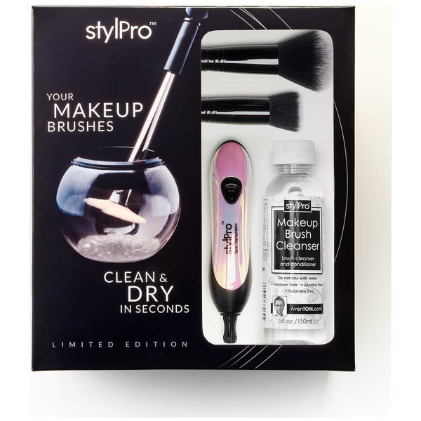 StylPro Limited Makeup Brush Cleaner Gift Set - Pearlescent