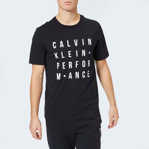 Calvin Klein Performance Men's Short Sleeve Logo T-Shirt - CK Black