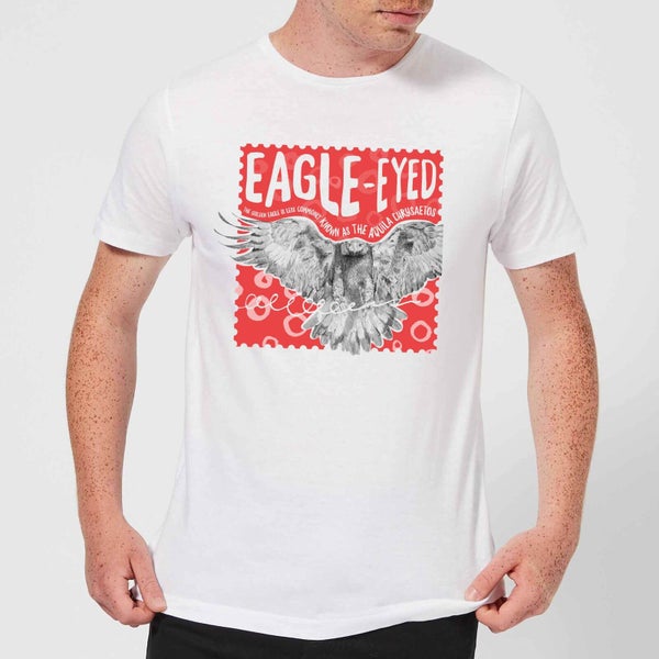 Natural History Museum Eagle Eyed Men's T-Shirt - White