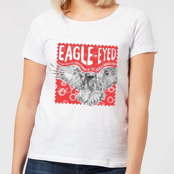 Natural History Museum Eagle Eyed Women's T-Shirt - White