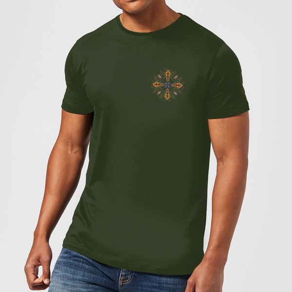 Natural History Museum Bees Men's T-Shirt - Forest Green