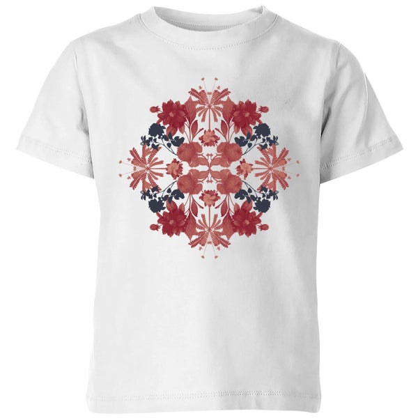 T-Shirt Enfant Fleurs et Feuilles - Natural History Museum - Blanc