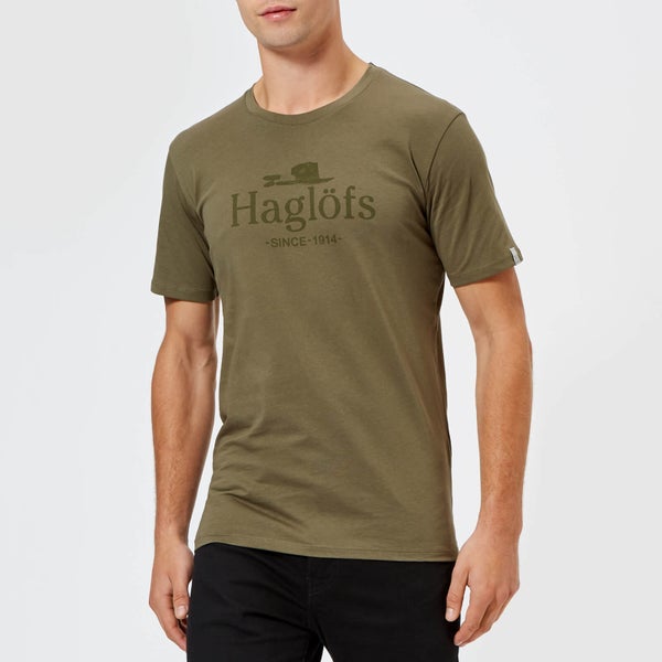 Haglofs Men's Camp Short Sleeve T-Shirt - Sage Green