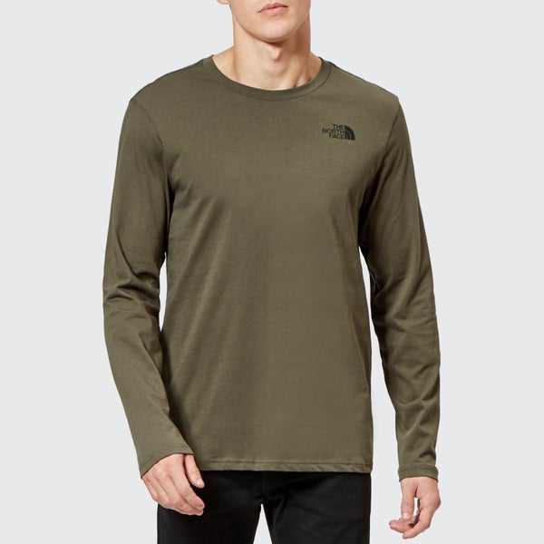 The North Face Men's Long Sleeve Easy T-Shirt - New Taupe Green