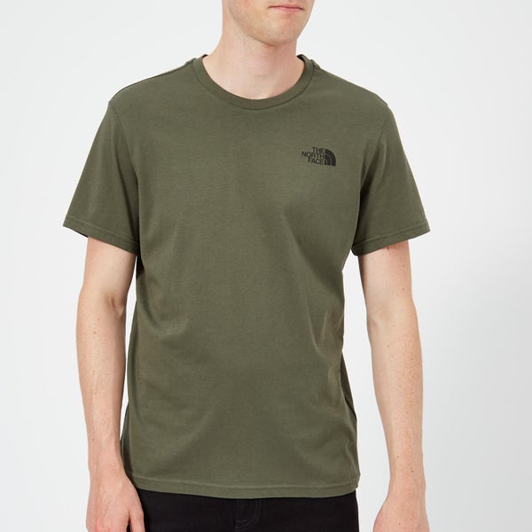 The North Face Men's Short Sleeve Simple Dome T-Shirt - New Taupe Green