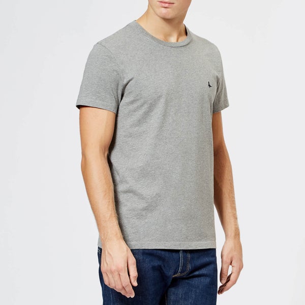 Jack Wills Men's Sandleford Classic Fit T-Shirt - Grey Marl