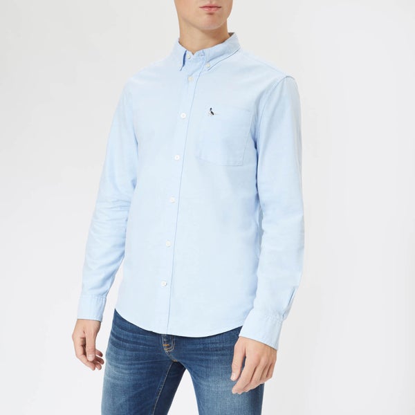 Jack Wills Men's Wadsworth Classic Fit Oxford Shirt - Sky Blue