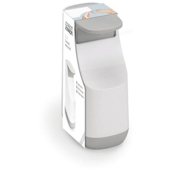 Joseph Joseph Slim Compact Soap Dispenser - White/Grey