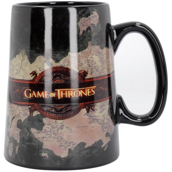 Game of Thrones Ceramic Map Tankard