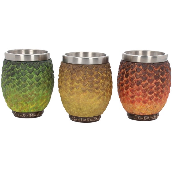 Game of Thrones Dragon Egg Shot Glasses