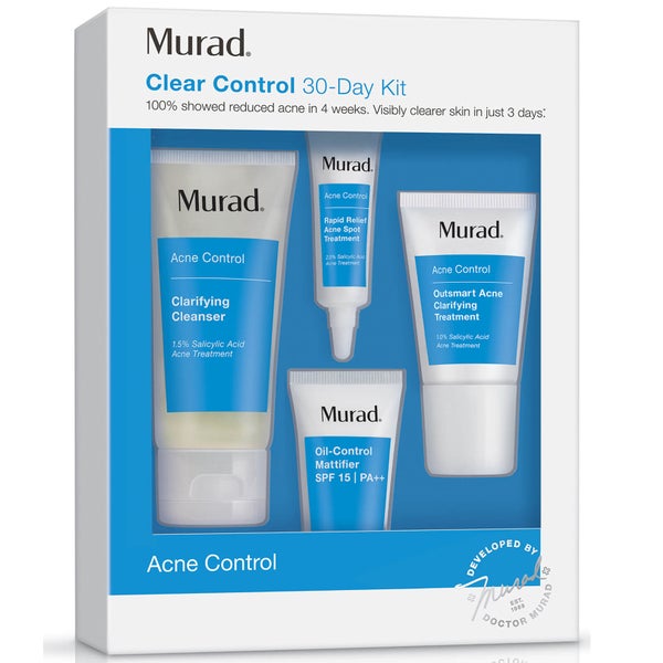 Murad Acne Clear Control 30-Day Starter Kit - US (Worth $55)