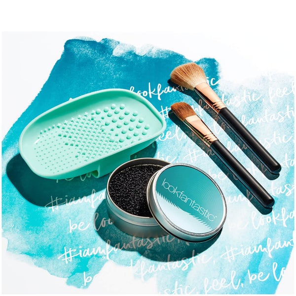 LOOKFANTASTIC Wet and Dry Brush Cleaner Set (Free Gift) LOOKFANTASTIC