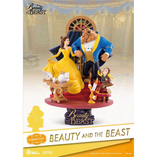 Beauty and the Beast D-Select PVC Diorama 15 cm