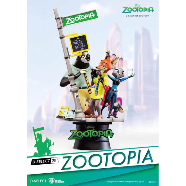 Zootopia D-Select PVC Diorama 16 cm