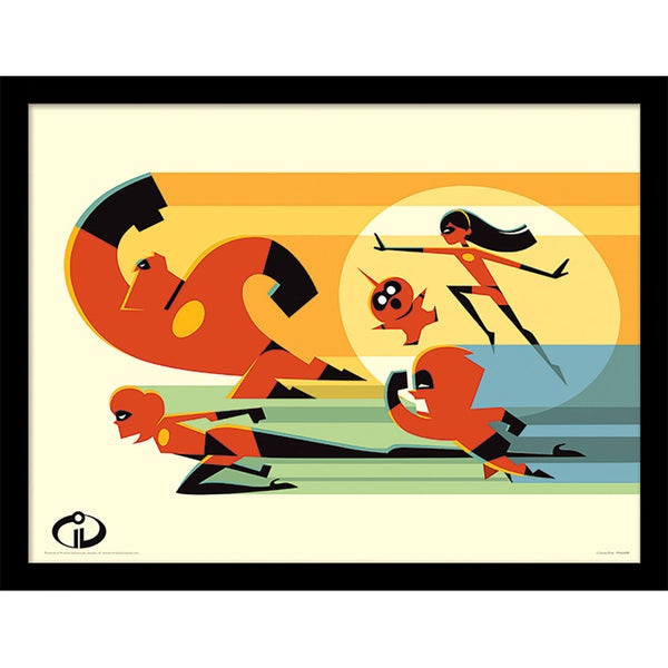 Incredibles 2 (To The Rescue) Framed 30 x 40cm Print