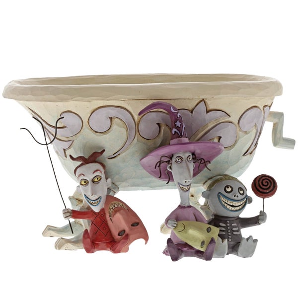Disney Traditions Tricksters and Treats Lock, Shock and Barrel Figurine