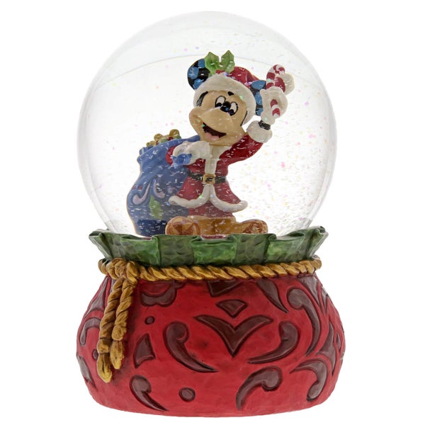 Disney Traditions Bringing Holiday Cheer Santa Mickey Mouse Waterball
