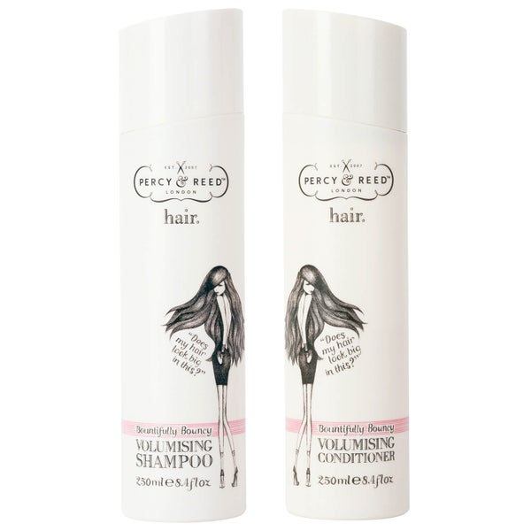 Percy & Reed Bountifully Bouncy Volumising Shampoo and Conditioner Duo 2 x 250ml (Worth $43)