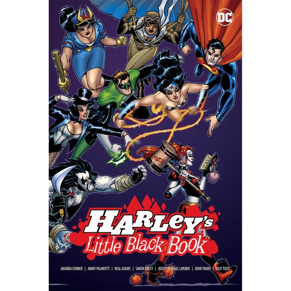 DC Comics Harley Quinn Harley's Little Black Book Hardcover