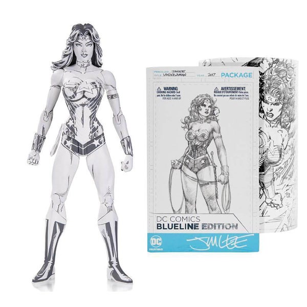 DC Blueline Wonder Woman By Jim Lee Action Figure