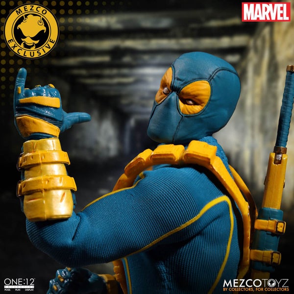 Figurine Deadpool Mezco Échelle 1/12 Collective X-Men - SDCC 2017 Exclusive