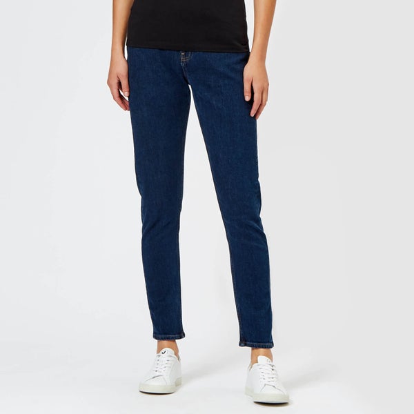 Calvin Klein Women's High Rise Slim Jeans - Blue