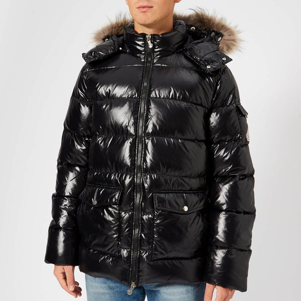 Pyrenex Men's Vintage Authentic Jacket Shiny Fur - Black