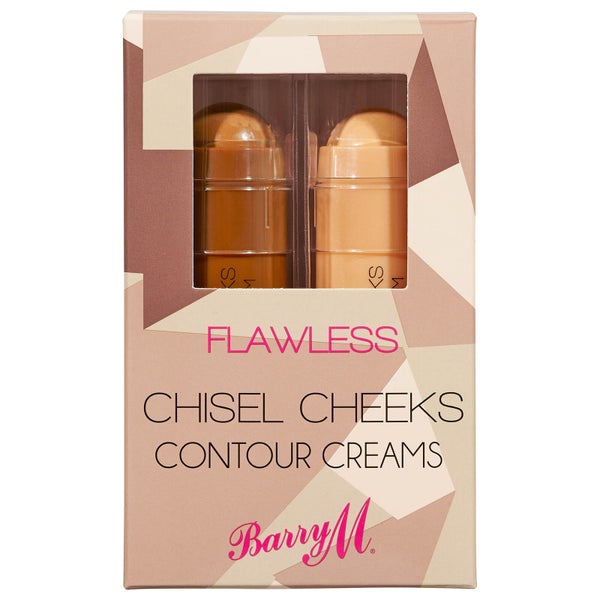 Barry M Cosmetics Chisel Cheeks Contour Cream Sticks kremowe kosmetyki do konturowania w sztyfcie