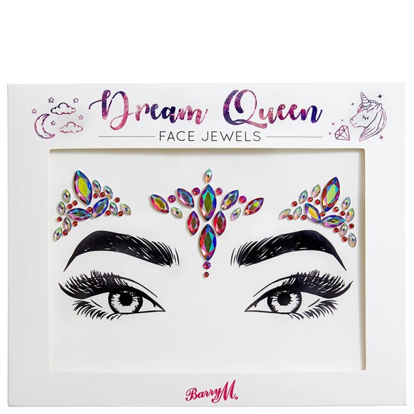 Barry M Cosmetics Face Jewels -koristejalokivet kasvoille, Dream Queen