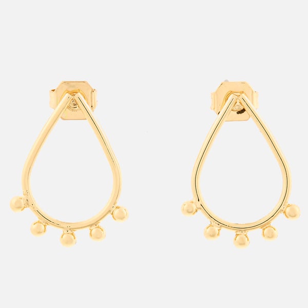 Whistles Women's Teardrop Stud Earrings - Gold